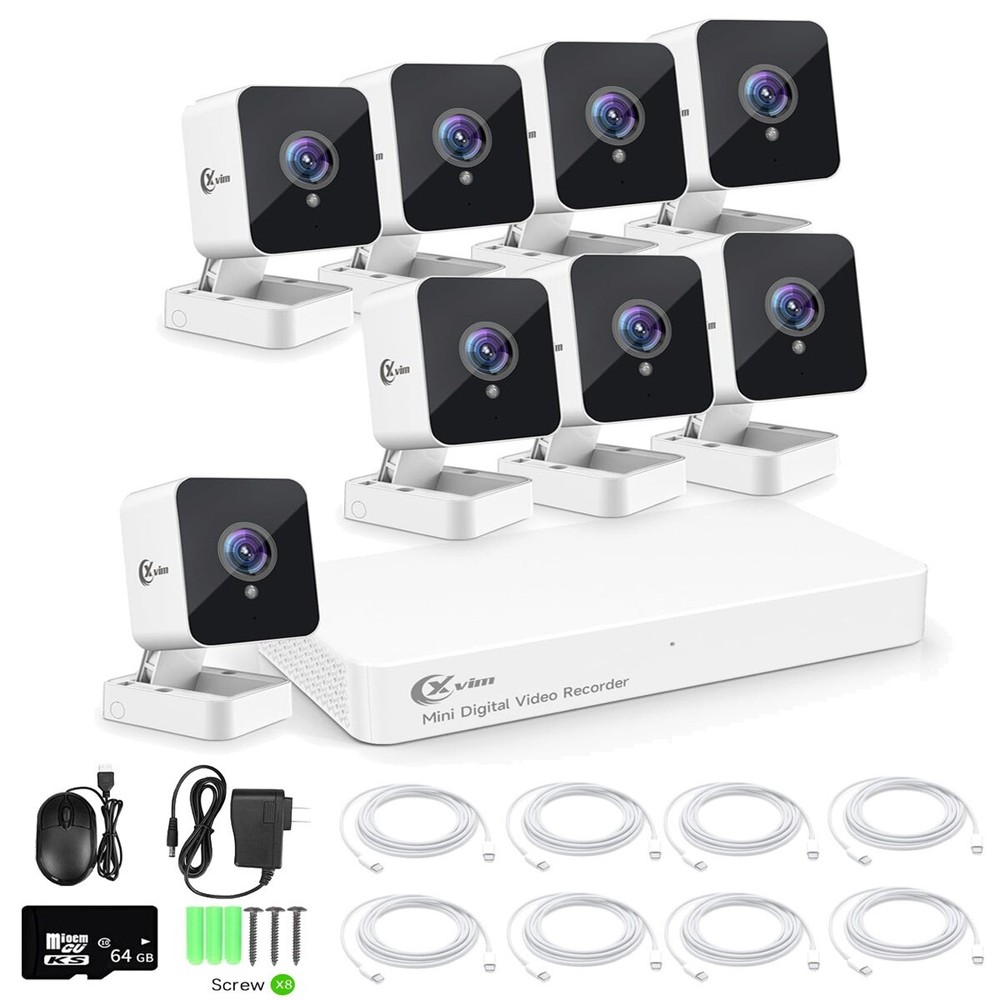XVIM 1080P Security Camera System Outdoor Camera Security CCTV DVR System