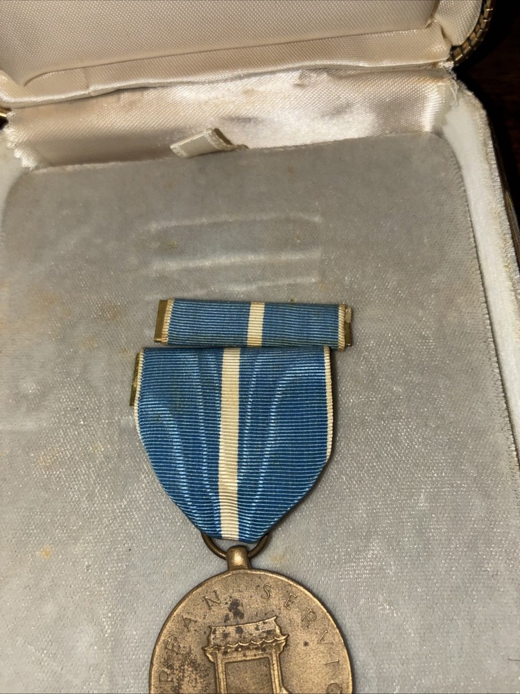 KOREAN SERVICE MEDAL / BOX - FULL SIZE - AUTHORIZED ISSUE / USGI (DATED 10/09)