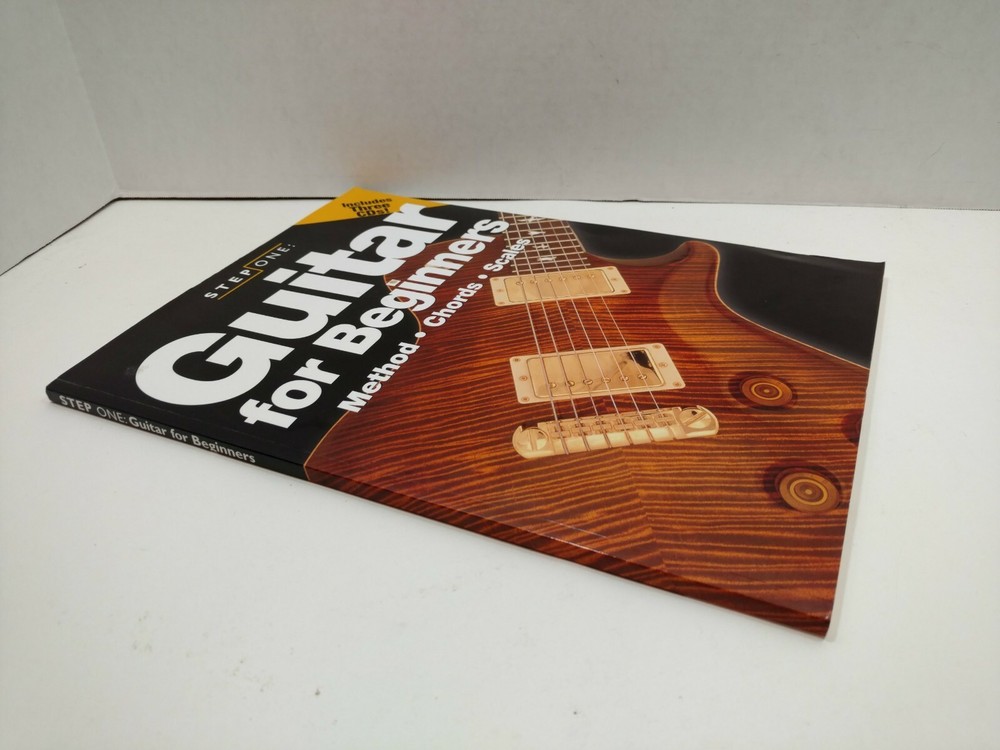 Step One Guitar Beginners Method Chords Scales 3 CD Instructional Self Teach M19