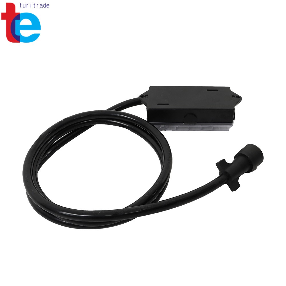 8 Ft Trailer Cord 7 Way Plug Inline Junction Box Wiring Harness Kit