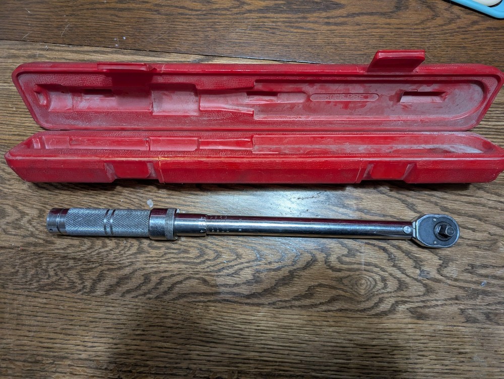 mac tools torque wrench and case