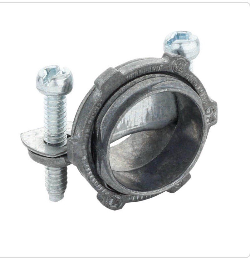 3/8 In. Non-Metallic Clamp Connector (5-Pack)