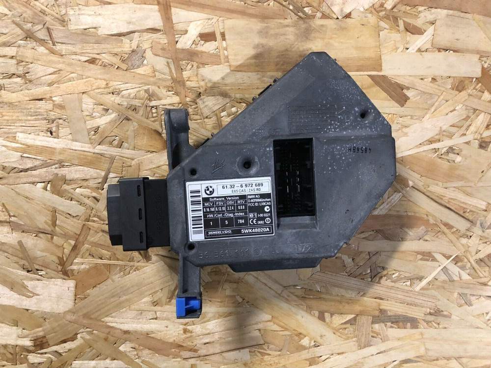 BMW E65 2006 LHD IGNITION SWITCH CAS/ZAS MODULE 6972689