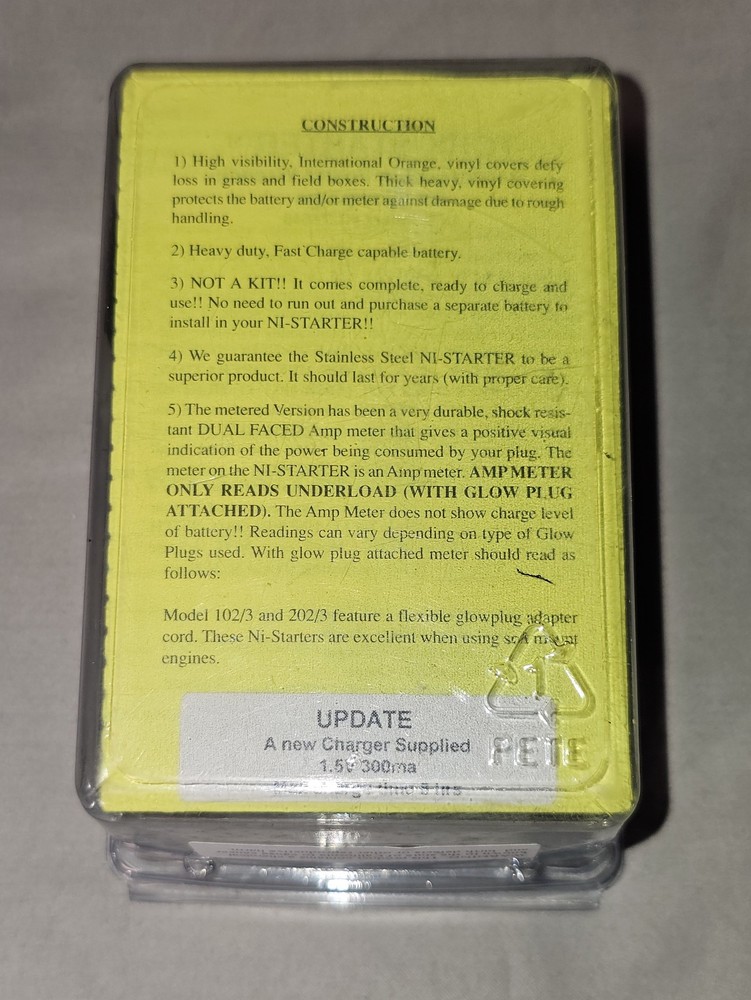 McDaniel R/C AC Adaptor ADA 0150300 Mcd201 Ni-Starter Sonic-Tronics (Open-Box)