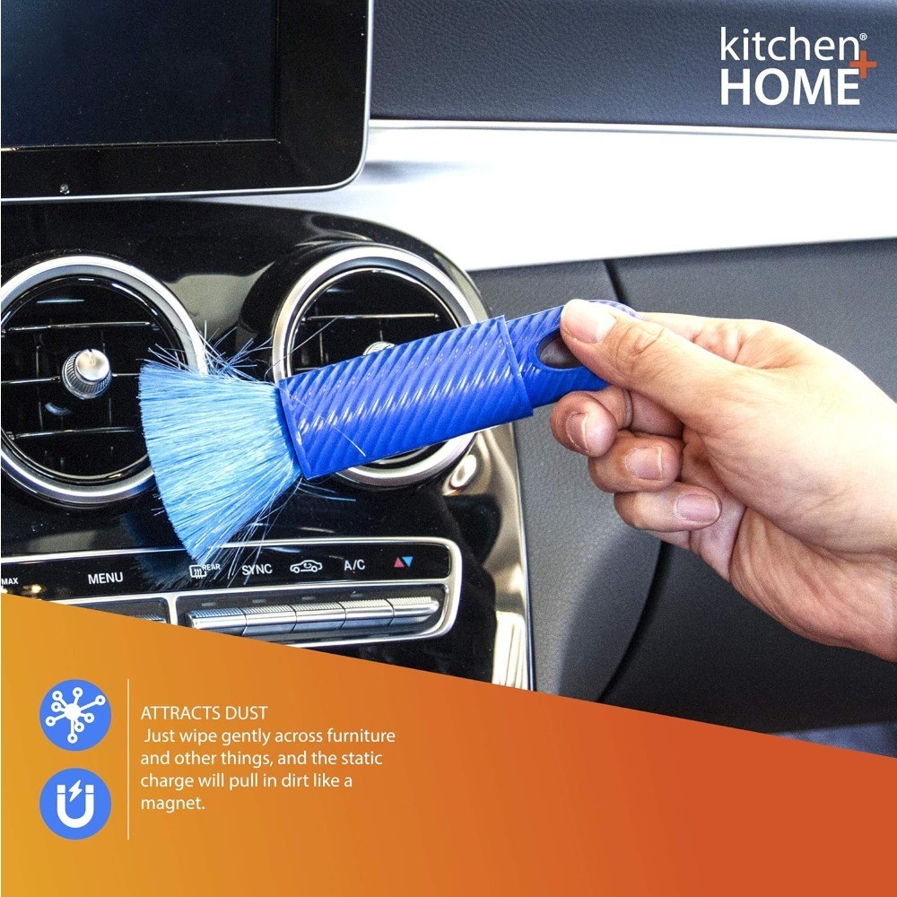 Electrostatic Duster for Home and Travel Compact Feather Duster with Carry Case