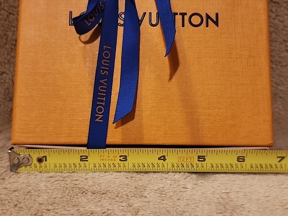 Louis Vuitton wallet EMPTY BOX ONLY (6.75" x 6.75" x 1.75").