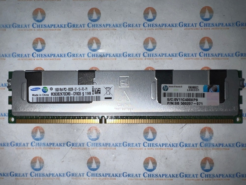 Samsung M393B2K70CM0-CF8 16GB PC3-8500R DDR3 ECC Server Ram TESTED!