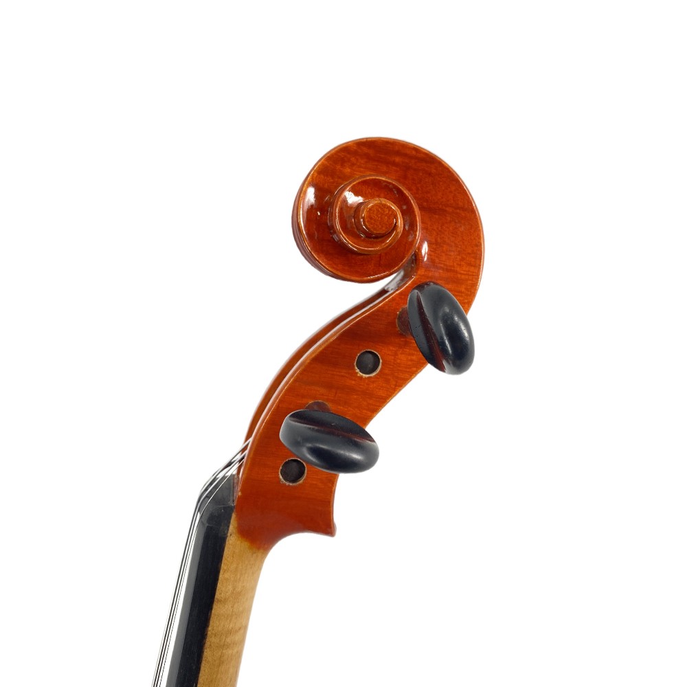 Professional 4/4 Violin Outfit One-Piece Flamed Maple Back Handmade, Case & Bow