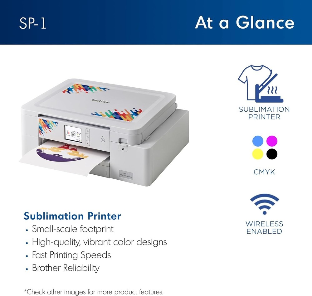 Brother SP-1 Sublimation Ink Jet Printer‼️✅SEALED✅