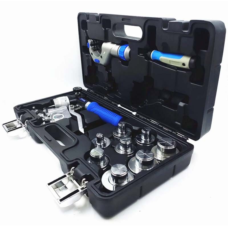 Hydraulic Pipe Expander Copper Pipe Tube Expansion Tool Kit with 11 Modules