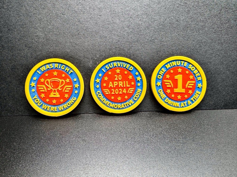 Personal customized commemorative coins are unique.