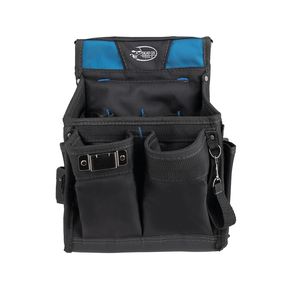 Dead On Tools Pro Electrician's Pouch - Durable Black Tool Organizer