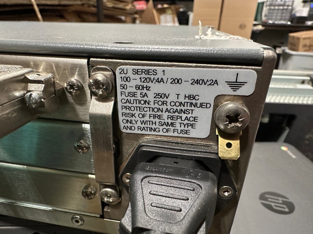 Tandberg Ericsson MPEG2 4:2:2 HD Encoder E5780 ATSC DVB 2U W/pigtail