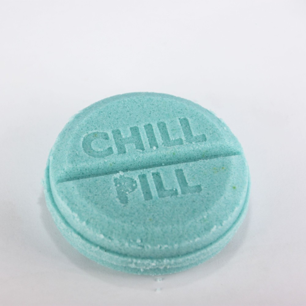 CHILL PILL Bath Bomb Mold, DIY original BathBombs Set 3D Printed Kit