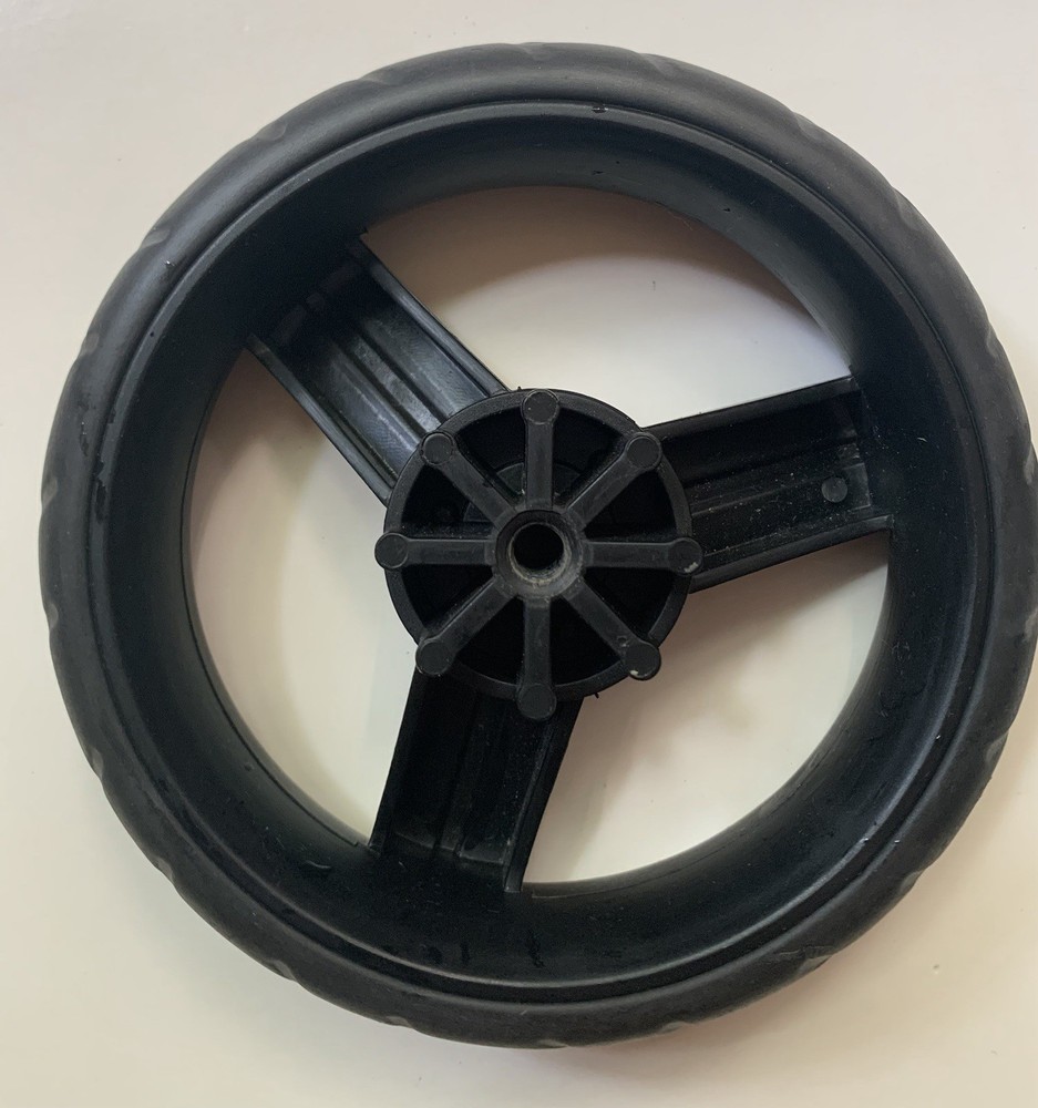 Delta double stroller rear single wheel. Size 5-1/4"