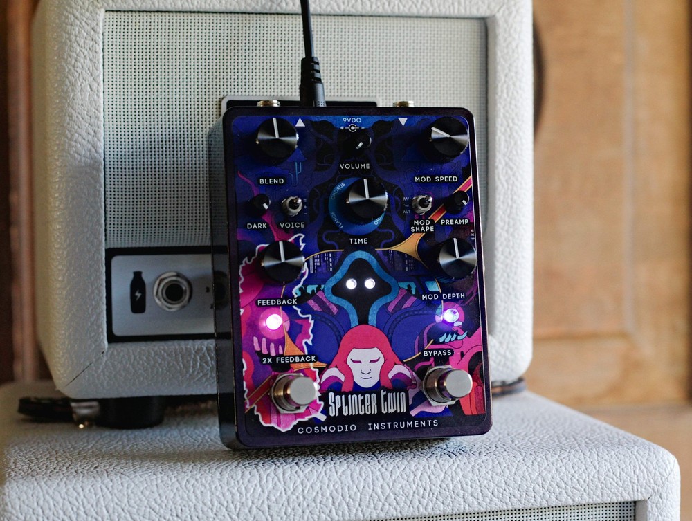 Cosmodio Splinter Twin Time Modulator Effects Pedal