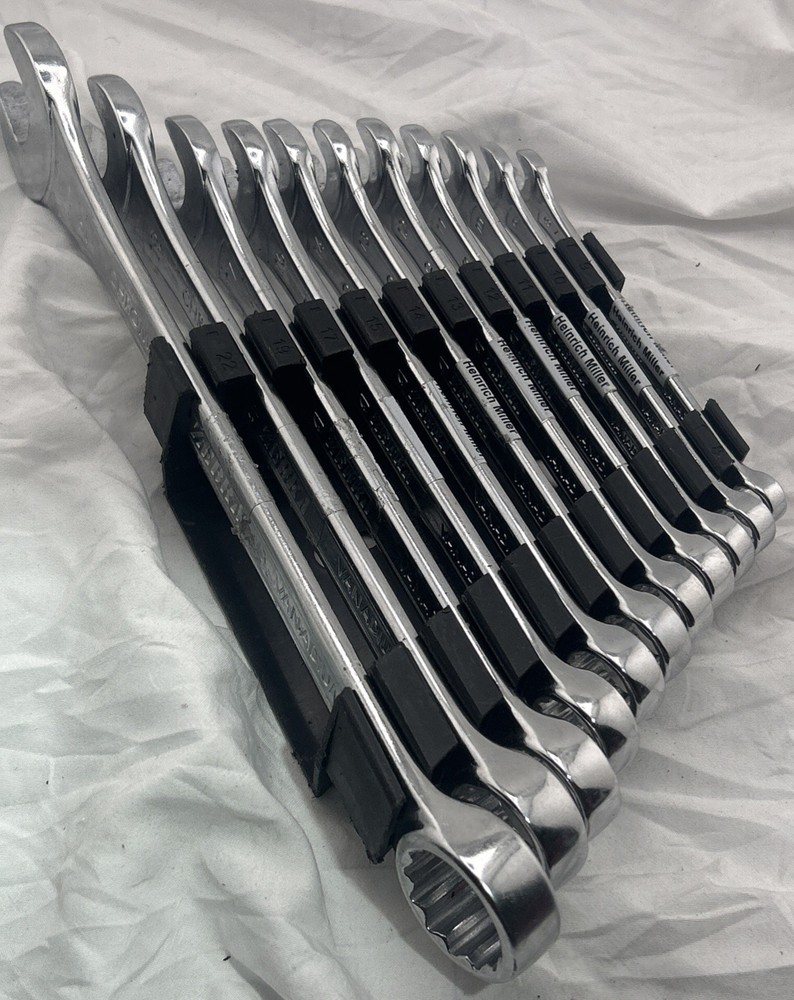 ZEBRA Combination Wrench Assortment – 11 Pieces with Insert (Metric)