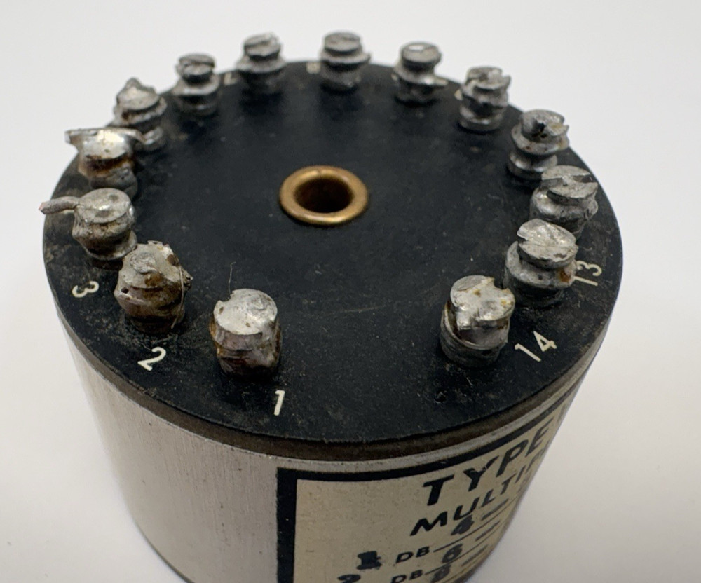 Altec Lansing Type VU 8010-00VU Multiple Network Attenuator DB 16 – 7500Ω