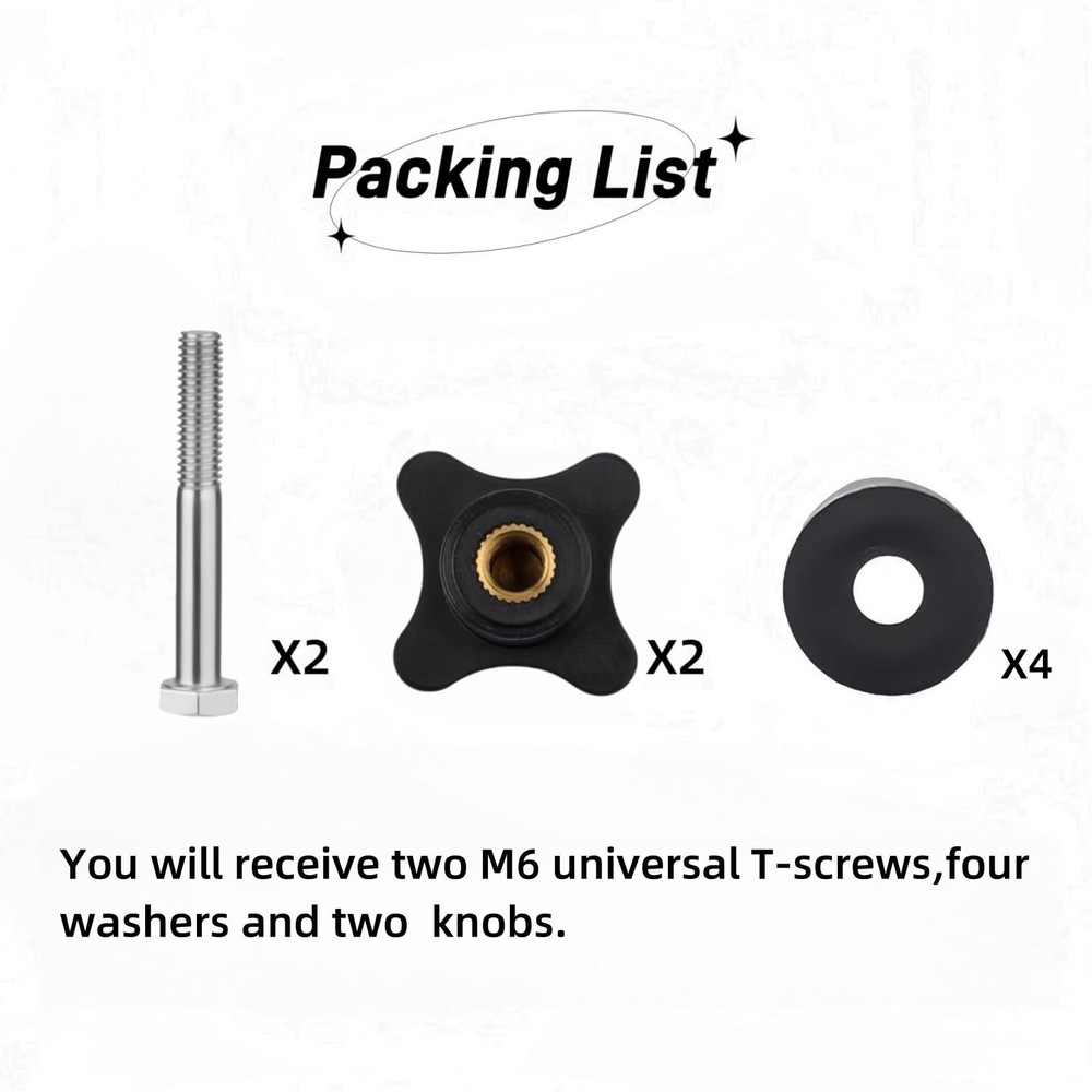 SZHSYJY 2 Set Rollator Walker Replacement knobs,Universal,Replacement Black