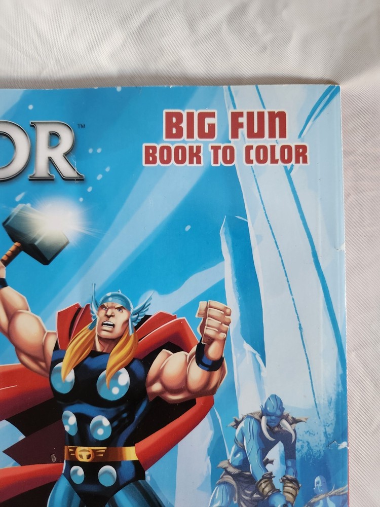 Marvel Thor "Big Fun Book To Color" Bendon 2013