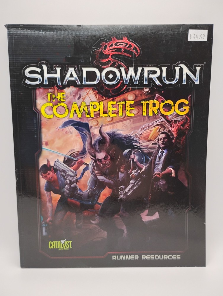 Shadowrun Fifth Edition - The Complete Trog - Runner Resources *NEW*