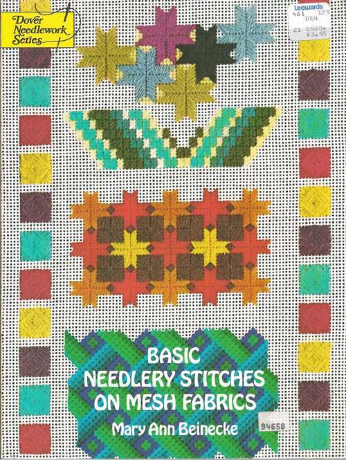 Needlework PATTERN Book Basic Needlery Stitches