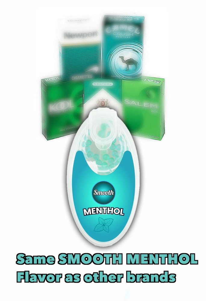 Crush Beads Menthol Capsule Smooth (3 PACKS)
