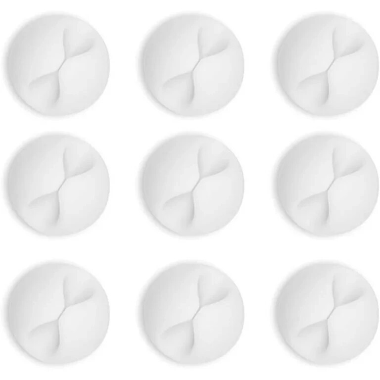 9 Pack of Small Convenient Cable Clips NEW!!