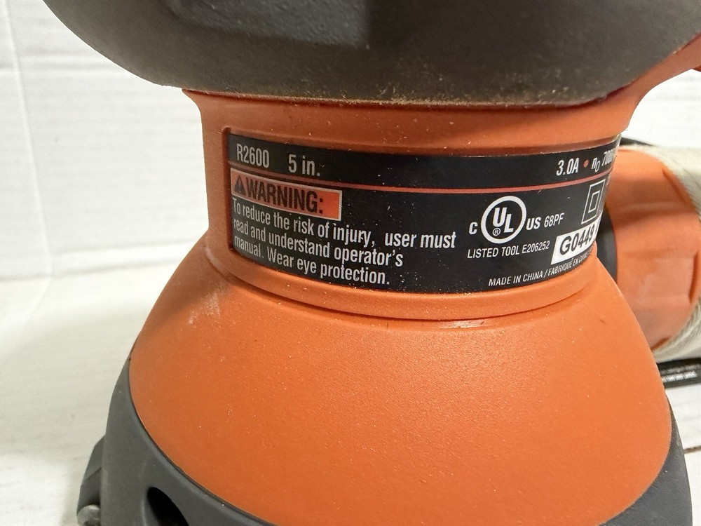 RIDGID TOOLS R2600 Sander With Case-works