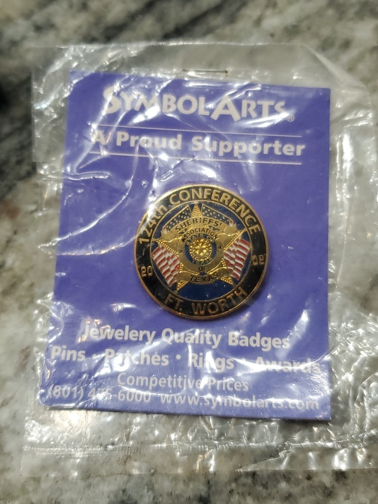Forth Worth Texas Sheriff Police Pin