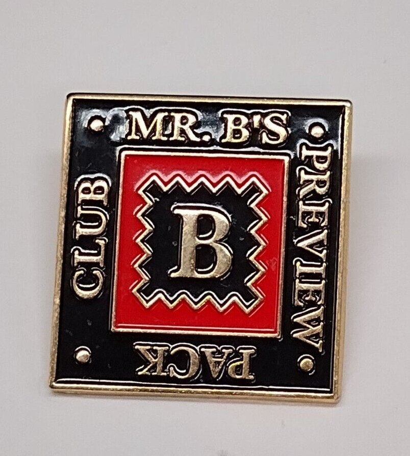 Mr. B's Preview Pack Club Lapel Pin