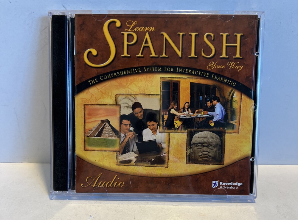 Learn Spanish Your Way - PC CD-ROM & Audio CD (KNOWLEDGE ADVENTURE) 2000 AT&T