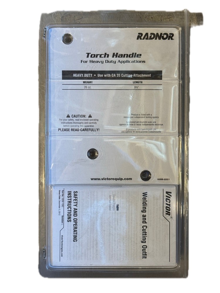 Victor Torch Handle WH370FC-V