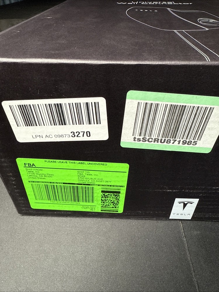 Tesla Universal Wall Connector - NEW - SEALED IN BOX!