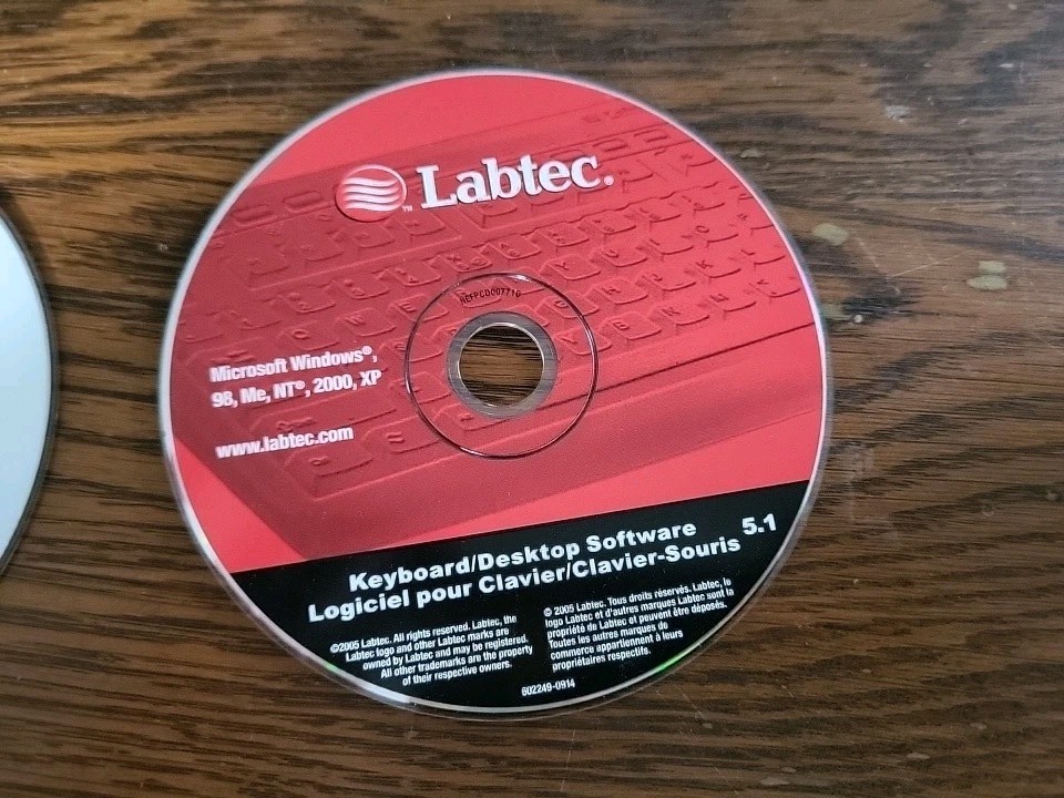 Webcam Software v.6.0 by Labtec 2005; for Windows 98/2000/XP, Computer CD