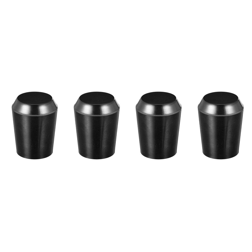 M10x32mm Female Threaded Hand Knobs Tapered Insert Handles for Mechanical, 4Pcs