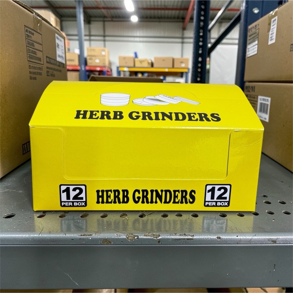 SharpStone Herb Grinders ( 55 MM ) - 4 Piece - Display Pack 12 Per Box