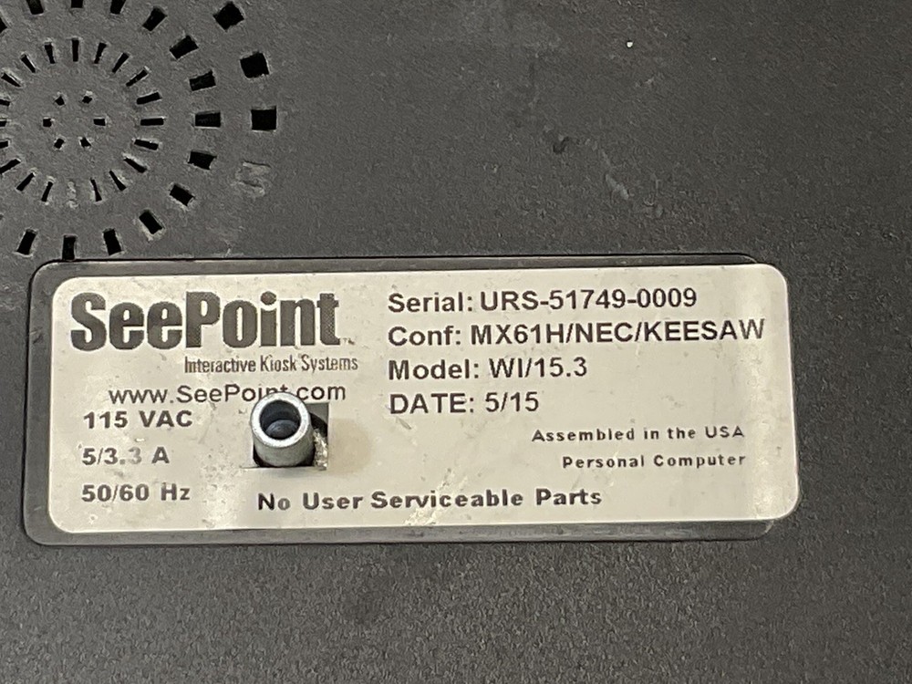 seepoint interactive kiosk system /MAR-457