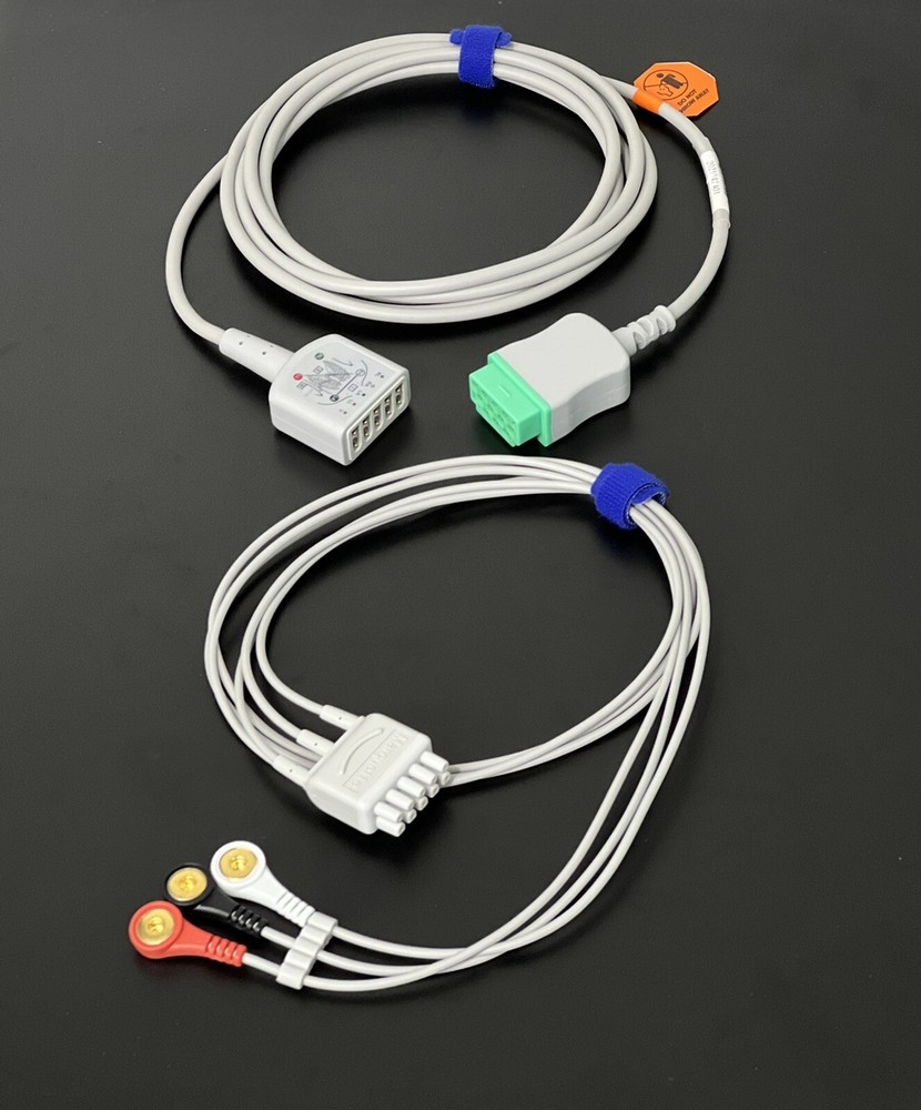 GE Carescape ECG Bundle- Trunk Cable & Leadwires - Ships Same Day