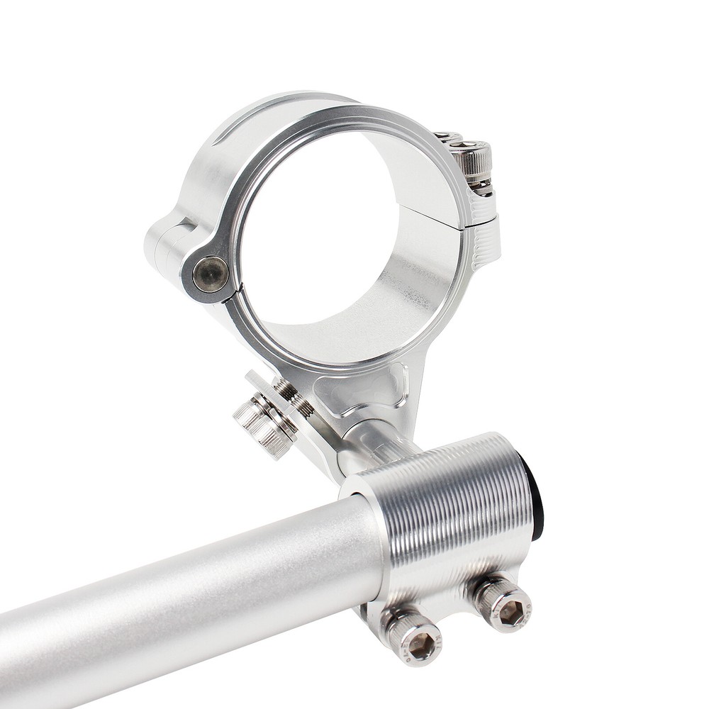 37-58mm Fork Tube Clip On Handlebars Riser Handle Bars Universal Fits Adjustable