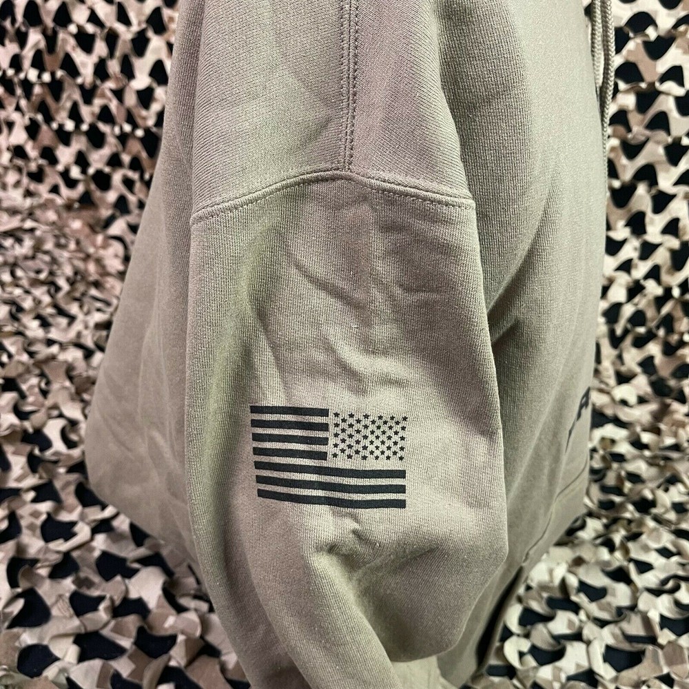 NEW First Strike Pull Over Hooded Sweatshirt - Coyote - Medium