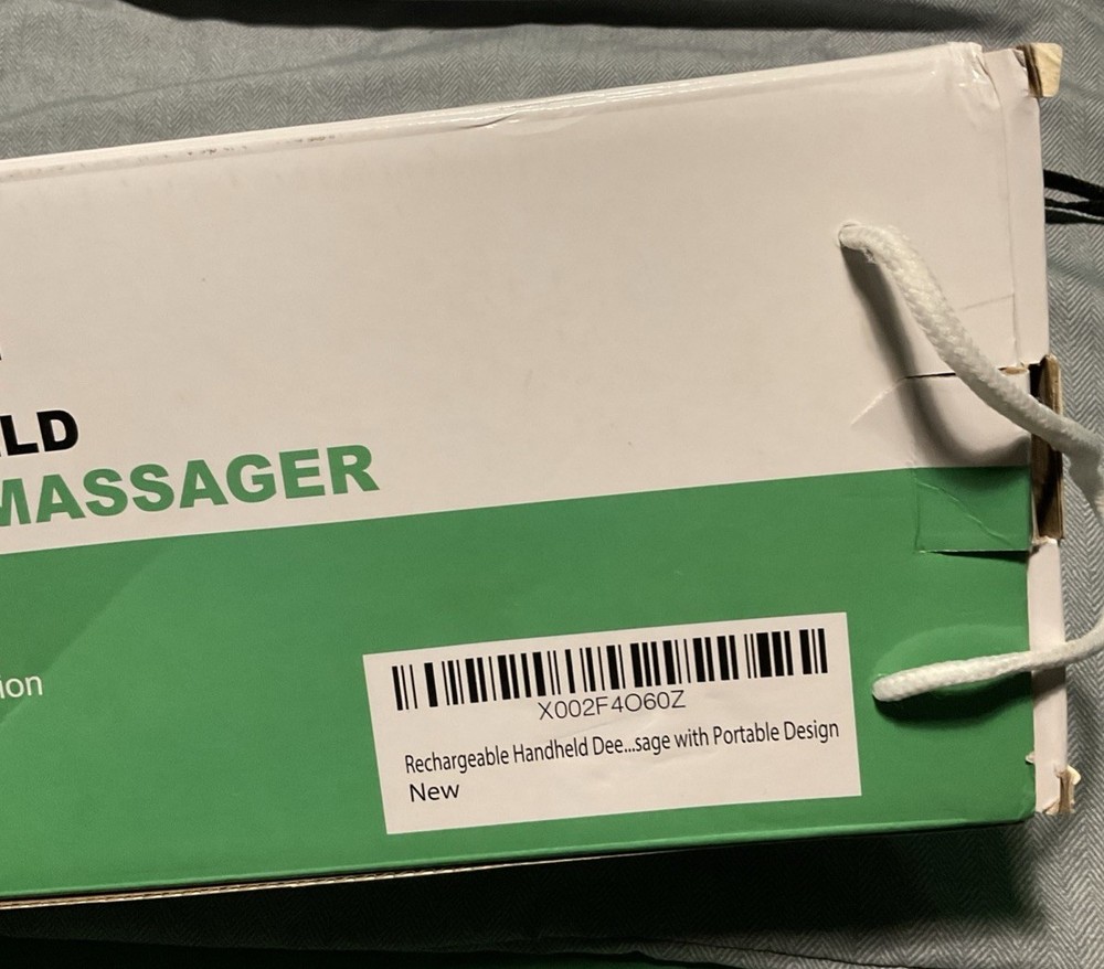 Expansion Wellness Handheld Deep Tissue Massager With 6 Interchangeable Nodes