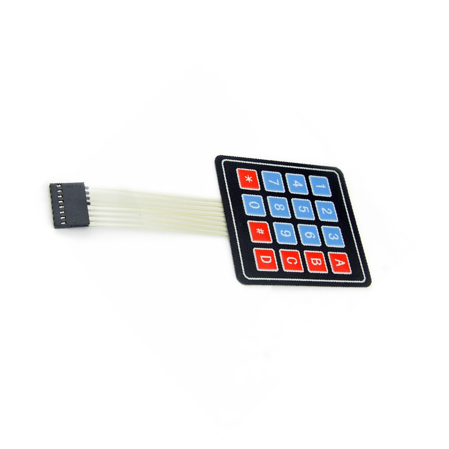 5 PCS 4 x 4 Matrix Array 16 Key Membrane Switch Keypad Keyboard NEW