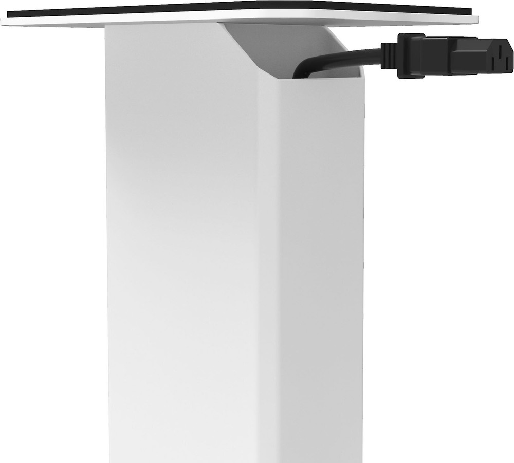 Kanto 22" speaker stands (white)