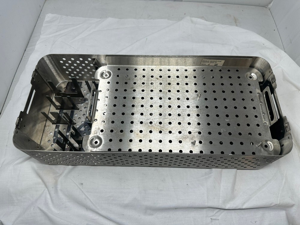 Brainlab Sterilization Tray- Broken Clasp
