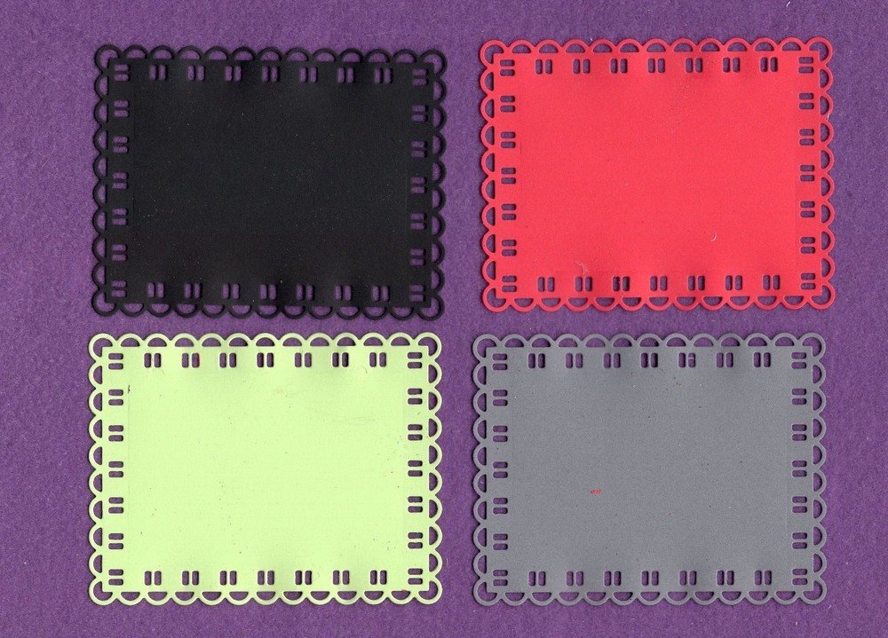 FRAME MAT die cuts scrapbook cards