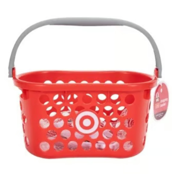 Target Toy Shopping Basket Red