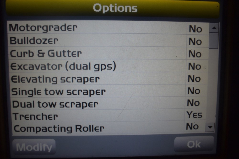 Topcon SmartGrade Control Panel Model GX-55 MANY OPTIONS #482