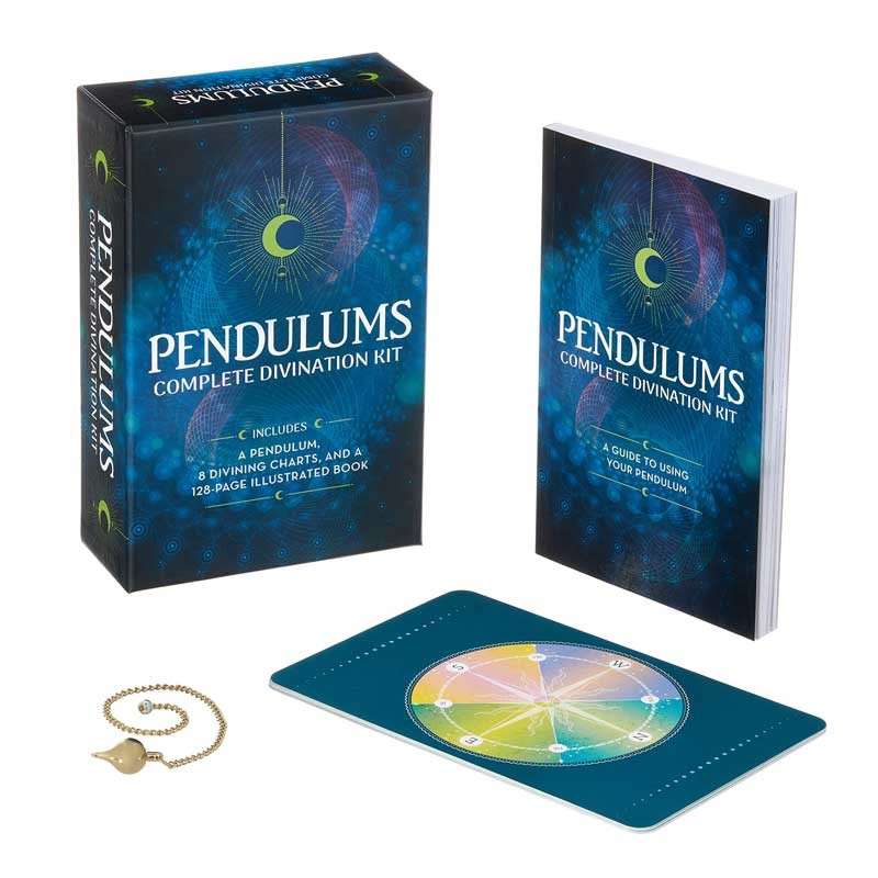Pendulum Divination Kit: Dowsing, Spirit Communication, Charts & Book