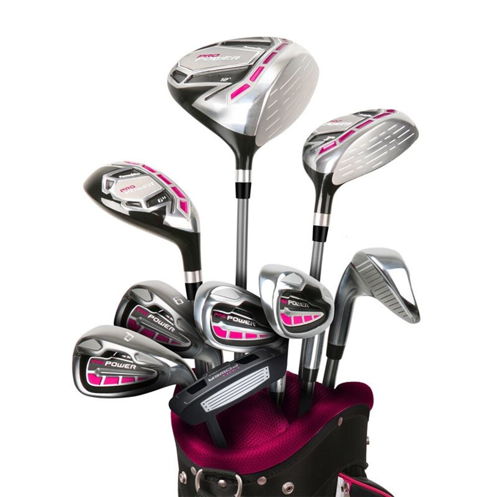 NEW Lady PowerBilt Pro Power Complete Golf Set - Choose Length
